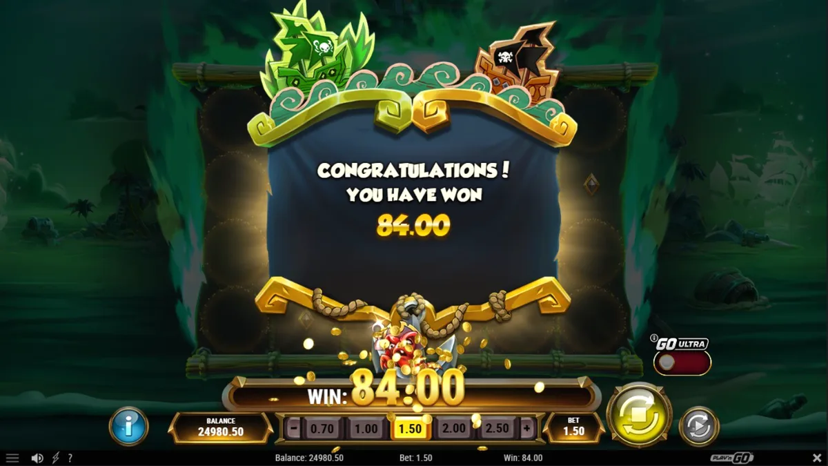 Crabby’s Gold 2 স্লট গেমের দৃশ্য